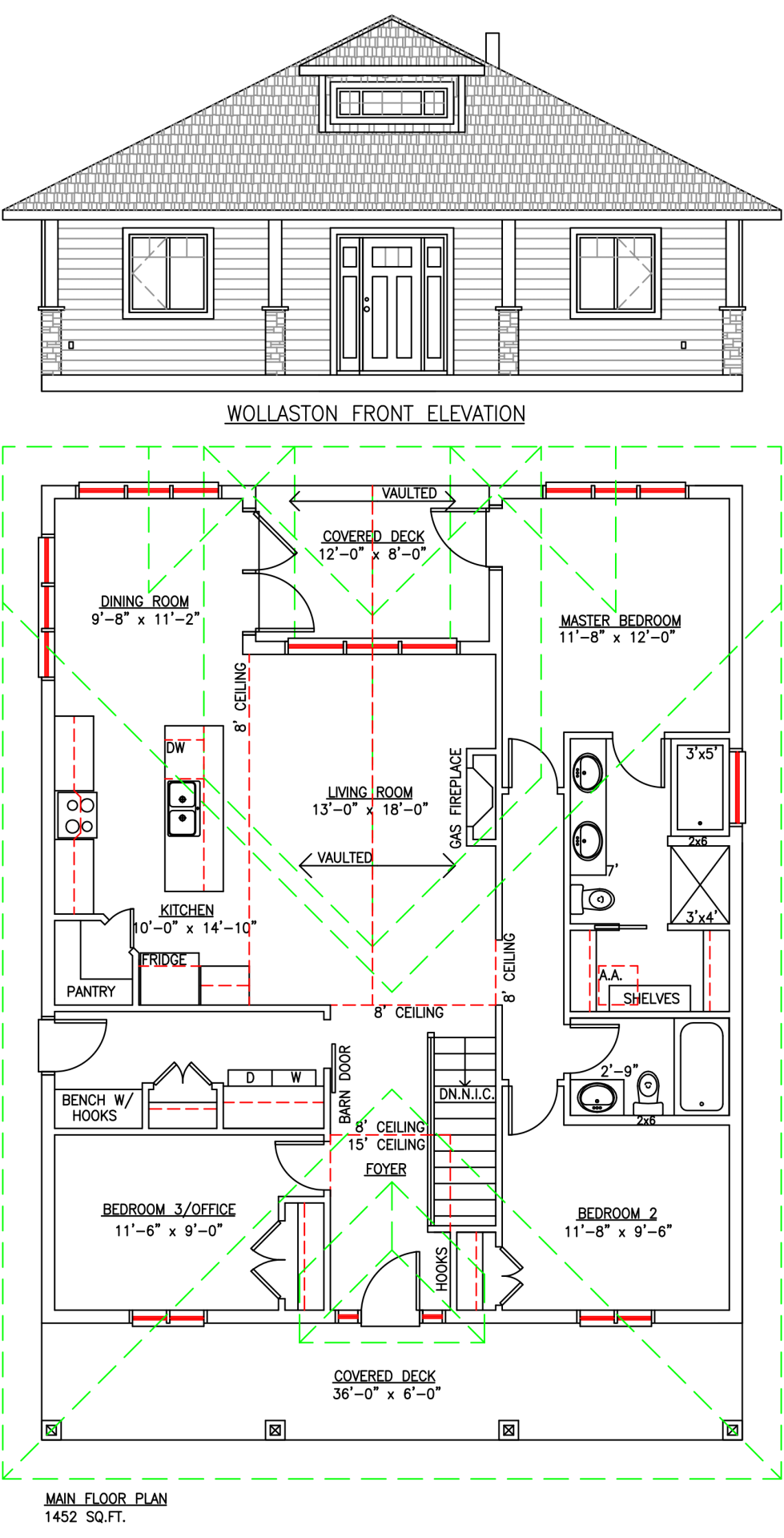 WOLLASTON PRE-DESIGN 2019 Floor Plan