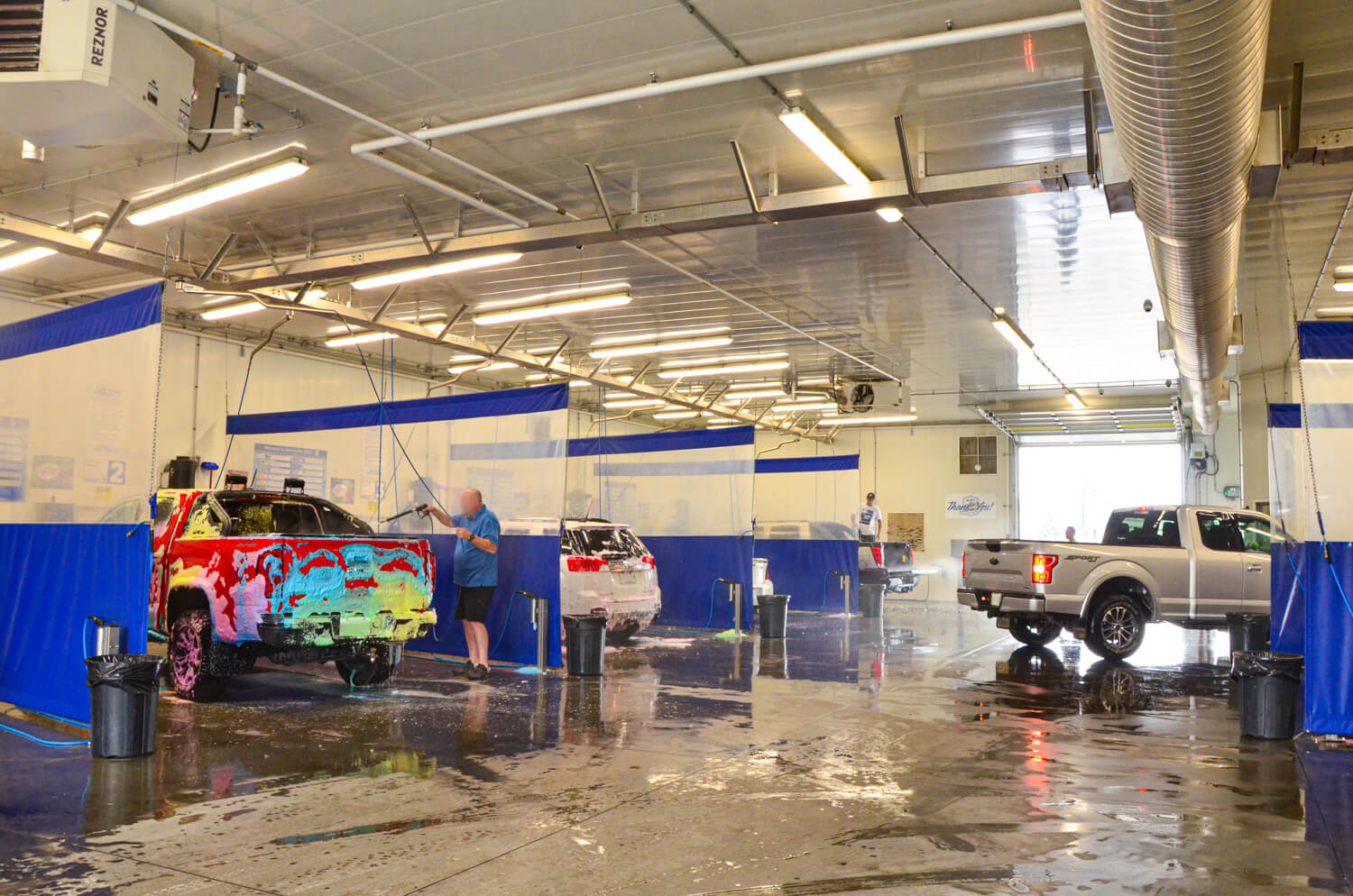 devos car wash inside