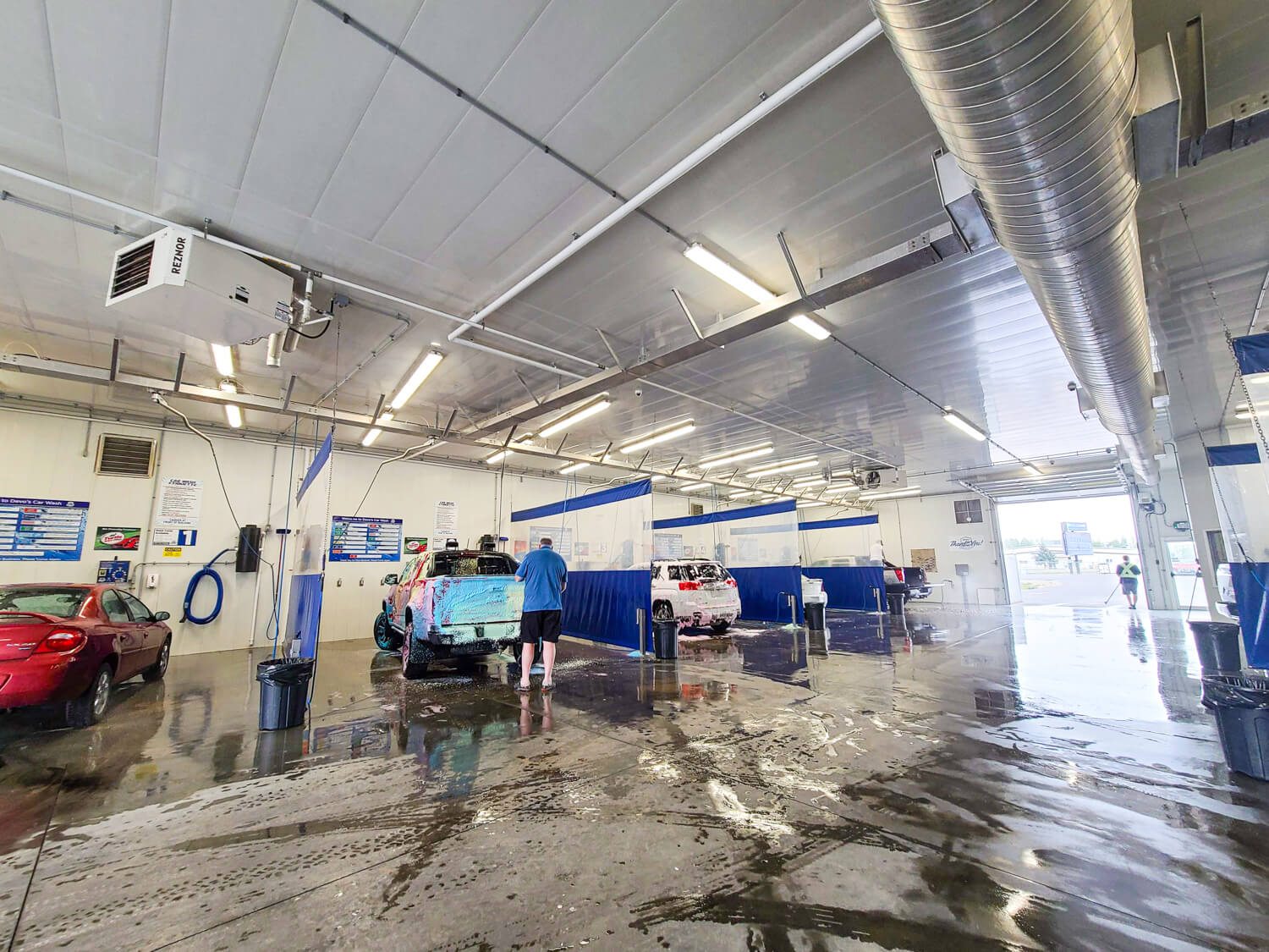 devos car wash inside