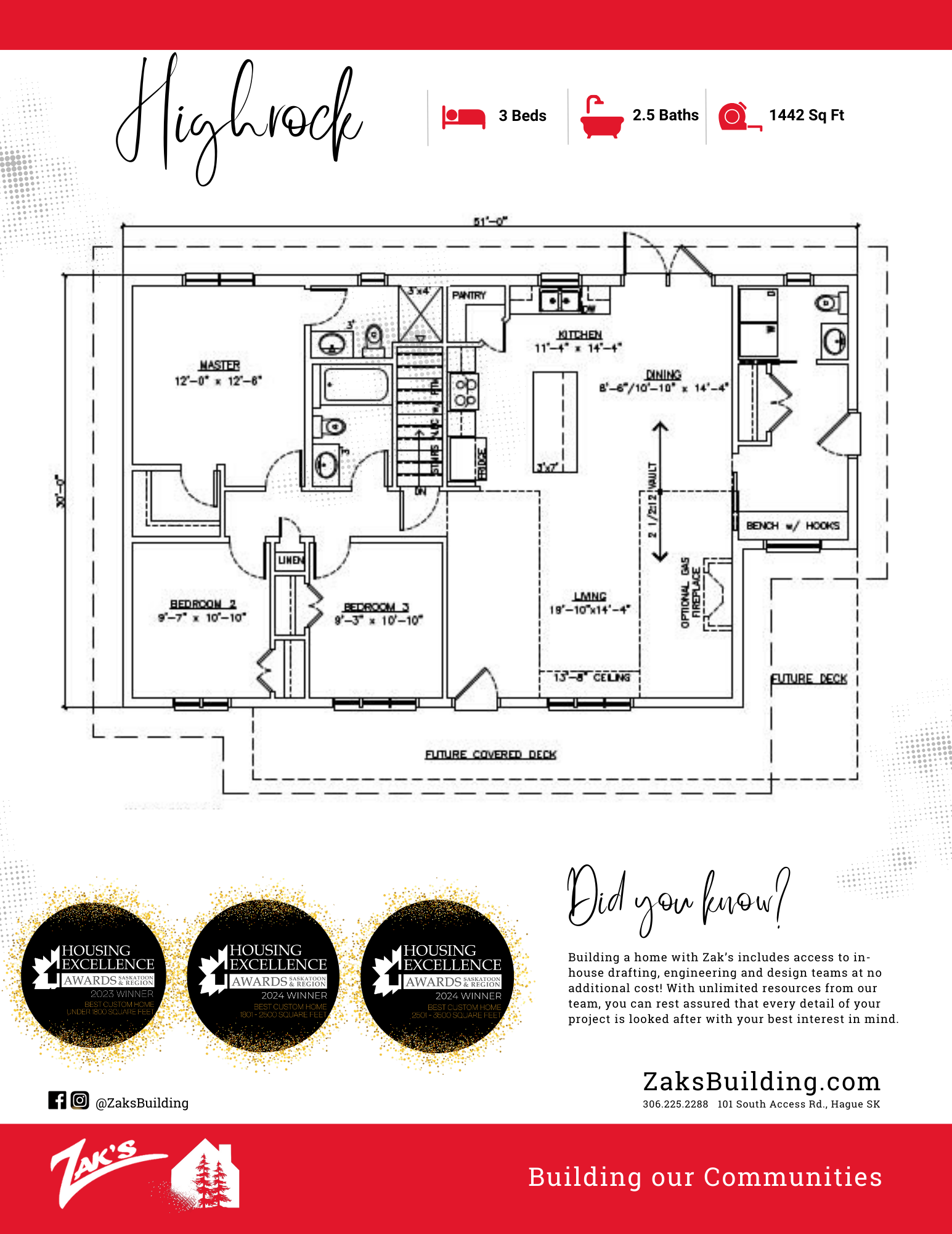 HIGHROCK PRE-DESIGN 2022 Floor Plan